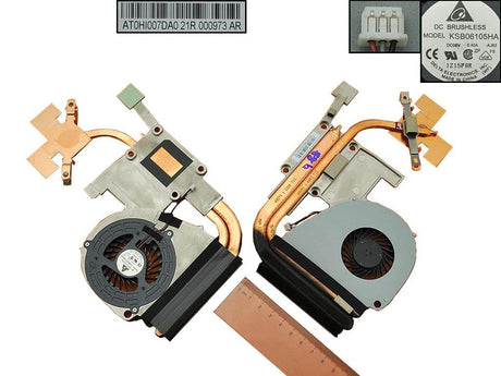 Ventilador Cpu Para Portátil Acer Aspire 5750 Con Disipador
