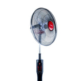 Ventilador Tornado Efs-111m Rojo Sobre Negro