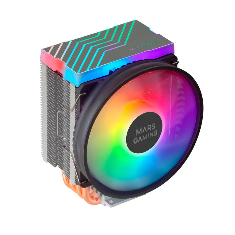 Ventilador Universal Mcpu44 Dual Argb Black Mars Gaming