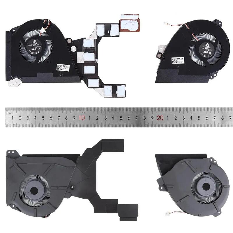 Ventiladores Cpu + Gpu Para Portátil Asus Gx501 Gx501v Gx501vsk Nd75c19 17c10 Nd75c18 17c09