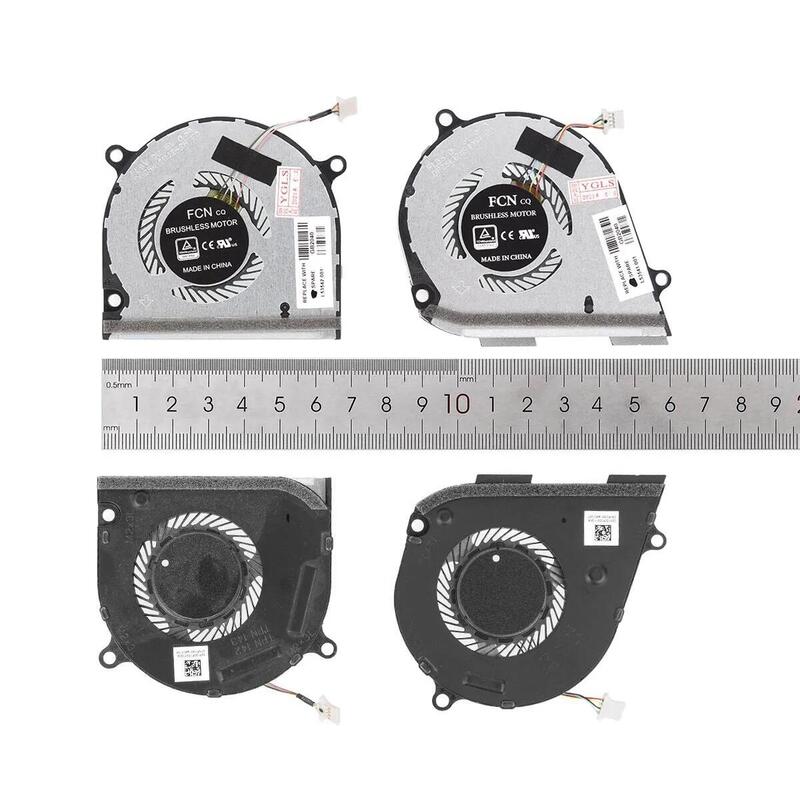 Ventiladores Cpu + Gpu Para Portátil Hp Envy X360 15 Ds 15 Dr