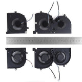 Ventiladores Cpu + Gpu Para Portátil Msi 17g1 17g2 Gs75 P75 Gs75