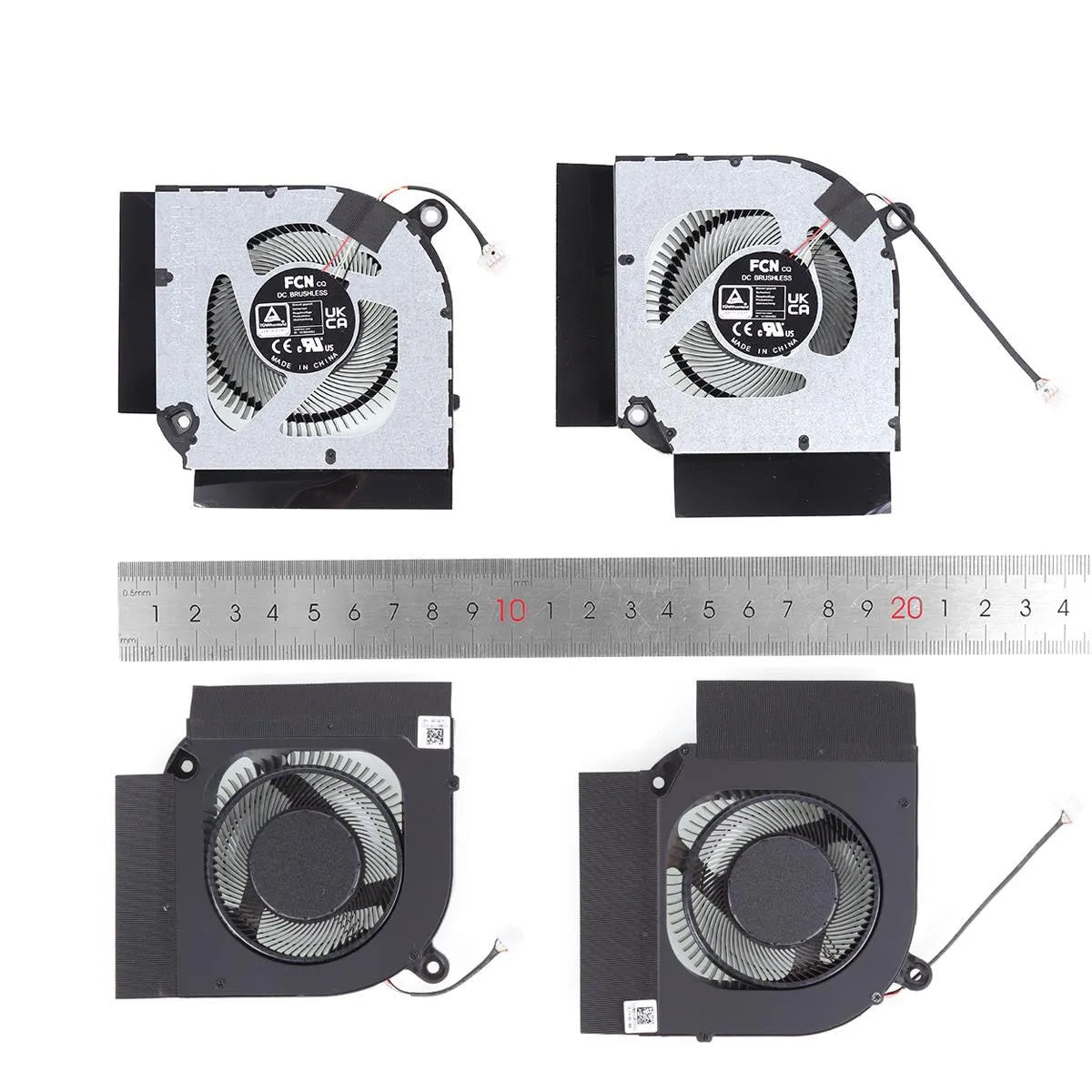 Ventiladores Cpu + Gpu Para Portátil Acer Acer Nitro 5 N22C1 An515-58 N20C11 Ph317-55 12V