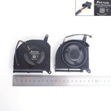 Ventiladores Cpu+Gpu Para Portátil Aorus 15g 15p 17p Rx7g Rx5g Rp77 Rp75 1cm