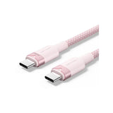 Cable  Vention Usb-C - Potencia Hasta 240w - Longitud 1m - Recubrimiento De Nailon Trenzado - Velocidad Hasta 480mbps -