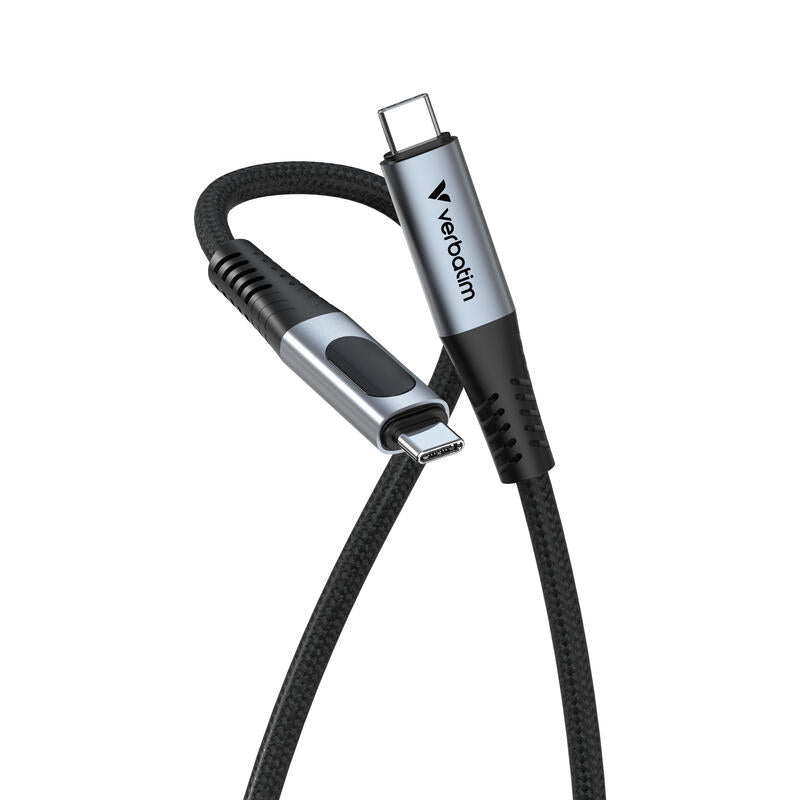 Verbatim 31849 Cable Usb Usb4 Gen 2x2 1,2 M Usb C Negro