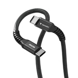 Verbatim Sync & Charge Usb-C Sobre Usb-C 60w Magnetisches Kabe L120cm Negro