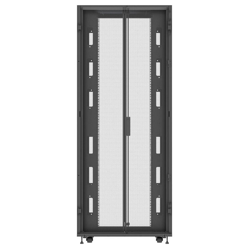 Vertiv Rack 42u 1998mm H X 800mm W X 1215mm D With Front Door 2 Split Locking Rear Doors 2 Pair 19 Mounting Rails 4 Split
