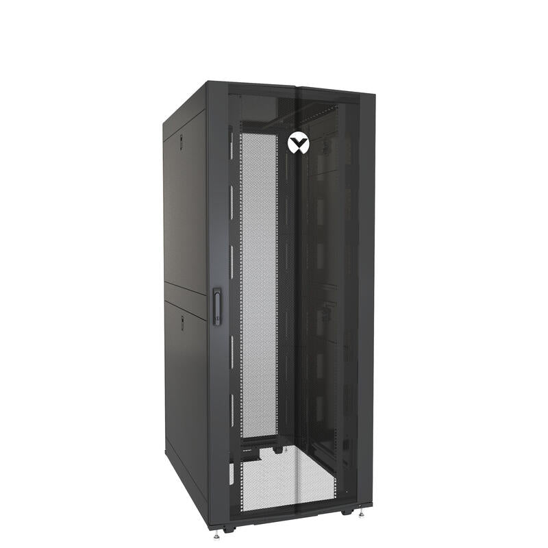 Vertiv Vr3150 Armario Rack 42u Rack O Bastidor Independiente Negro, Transparente