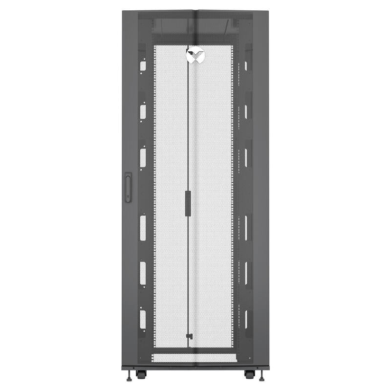 Vertiv Vr3150 Armario Rack 42u Rack O Bastidor Independiente Negro, Transparente