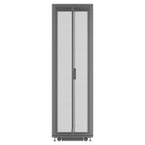 Vertiv Vr3300 Armario Rack 42u Rack O Bastidor Independiente Negro, Transparente