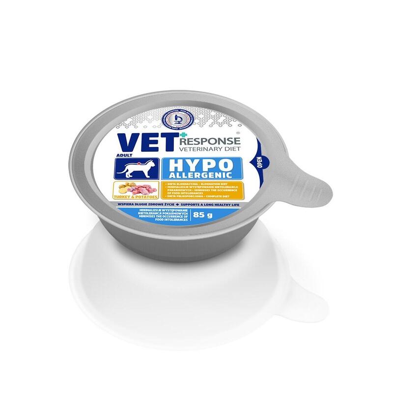 Vet Response Pavo Hipoalergénico Para Gatos 85g