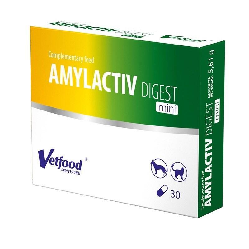 Vetfood Amylactiv Digest Mini Enzymy Trawienne Dla Kota I Psa 30 Kapsulek