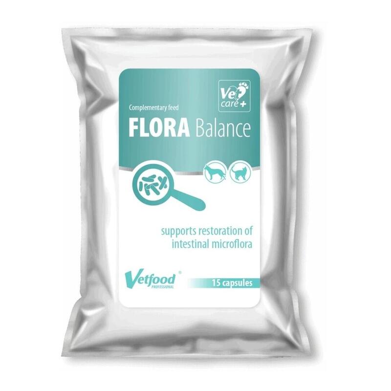 Vetfood Flora Balance Pies I Kot 15 Kapsulek