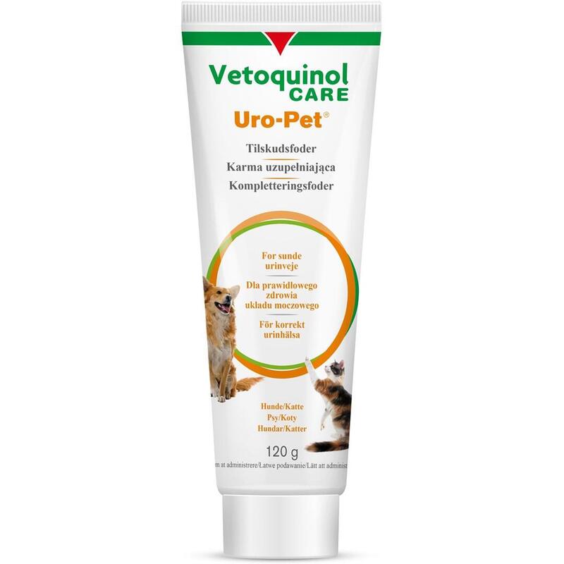 Vetoquinol Uro-Pet - Urine Acidifying Paste For Dog And Cat  120g