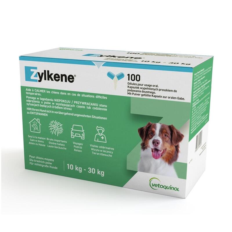 Vetoquinol Zylkene Tabletki Uspokajajace Para Perro I Kota 225mg 10tab