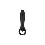 Vibrador Anal Silicona - Negro