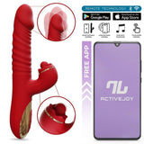Vibrador  Ascen Con Thrusting Y Waving Y App Usb Magnético