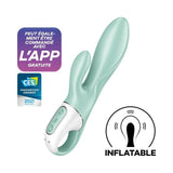 Vibrador Con Funcion De Inchado Air Pump Bunny 5 Con App