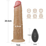 Vibrador Con Rotación Doble Capa 8