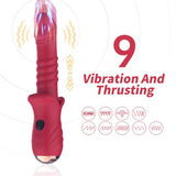 Vibrador Con Thrusting Punto G Y Pantalla Digital