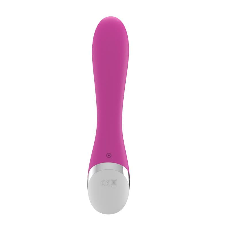 Vibrador Dual Usb Silicona Rosa