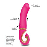 Gvibe Huevo Masturbador Texturado Reutilizable Rojo