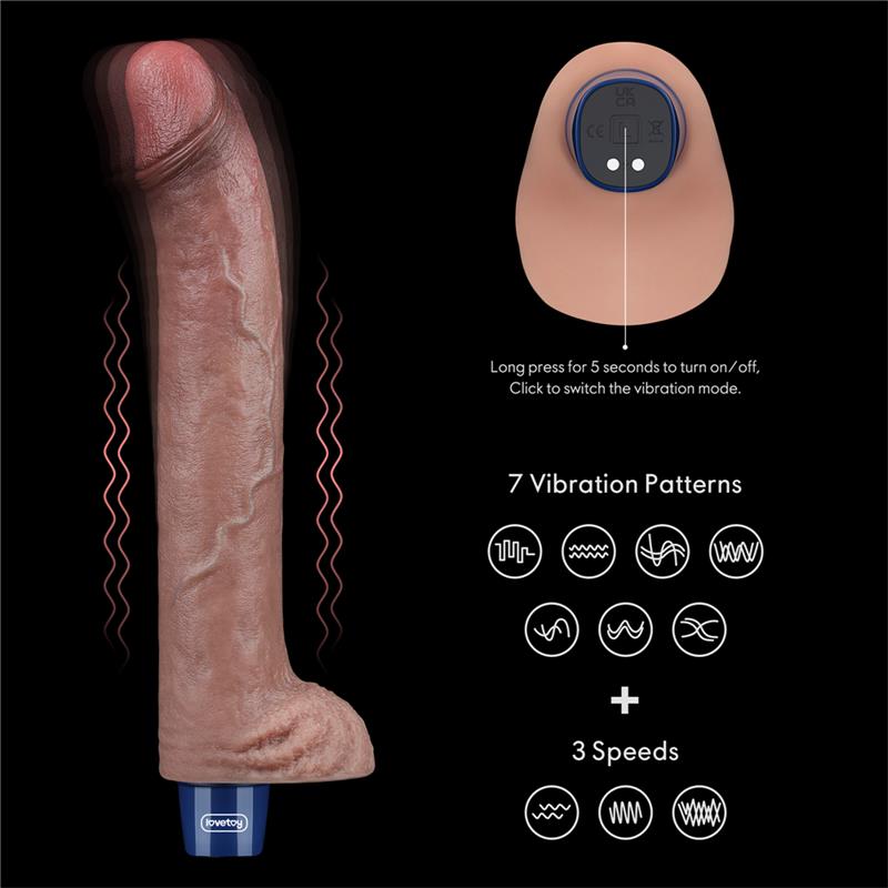 Vibrador Realista 11 Usb