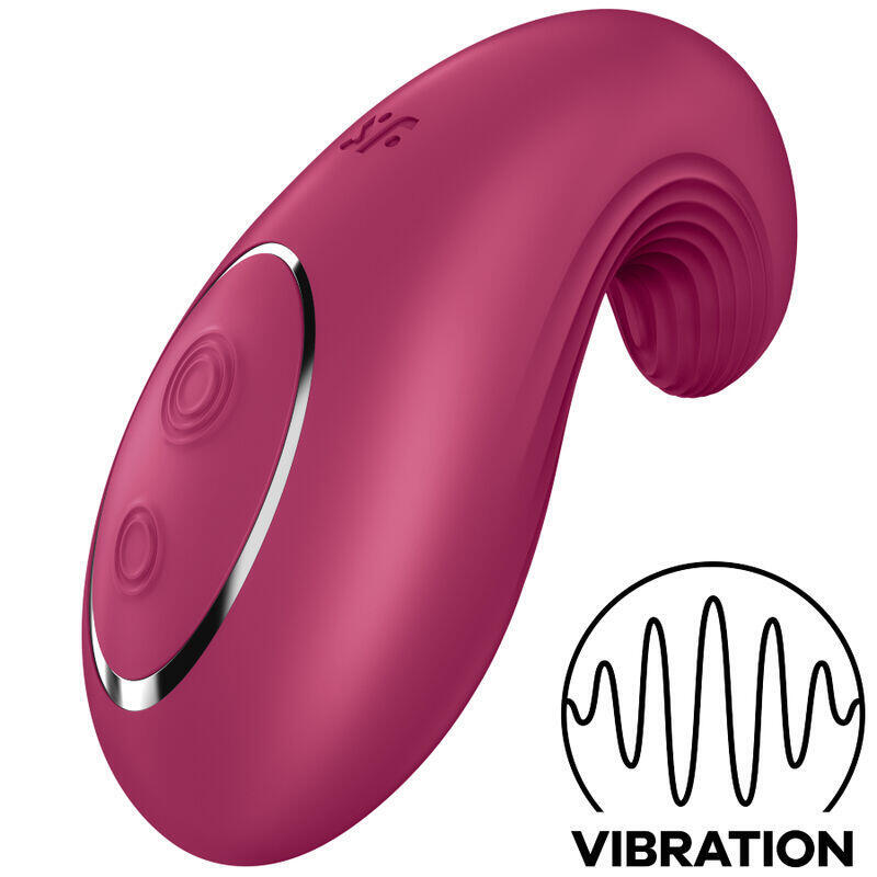 Vibrador  Satisfyer Dipping Delight  Lay-On - Rojo