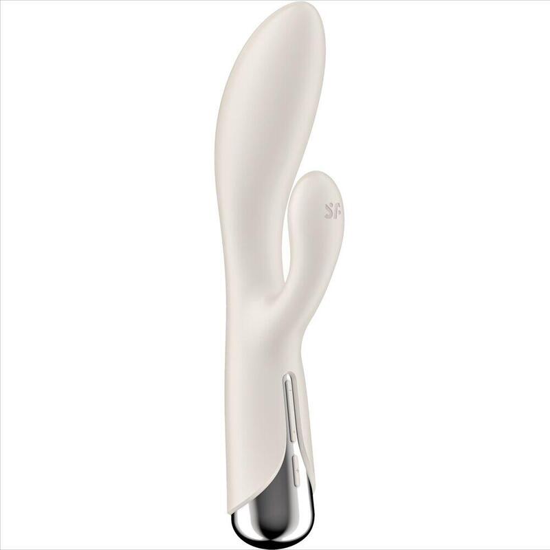 Vibrador Satisfyer  Spinning Rabbit 1 Estimulacion Clitoris Y Punto G Beige