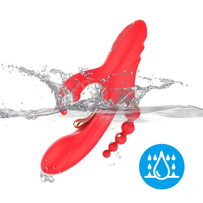 Vibrador Tickler Con Cadena Anal