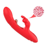 Vibrador Tickler Con Thrusting Silicona Líquida