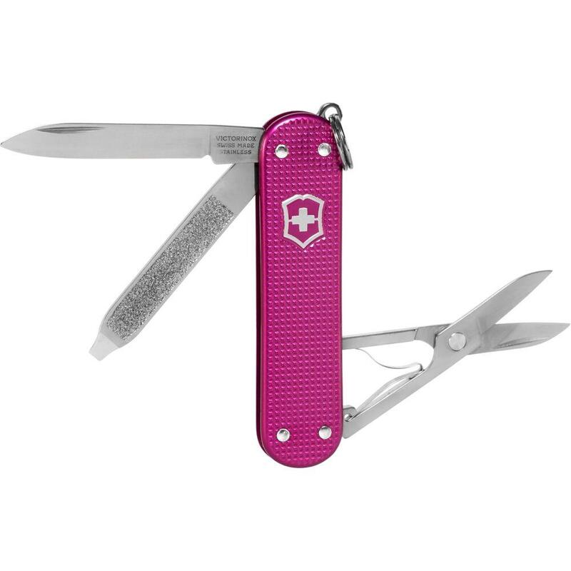 Victorinox Classic Sd Alox Flamino Party Rot