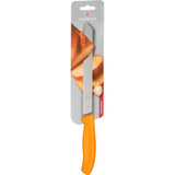 Victorinox Swiss Classic 21cm Brotmesser  Wellenschliff Orange