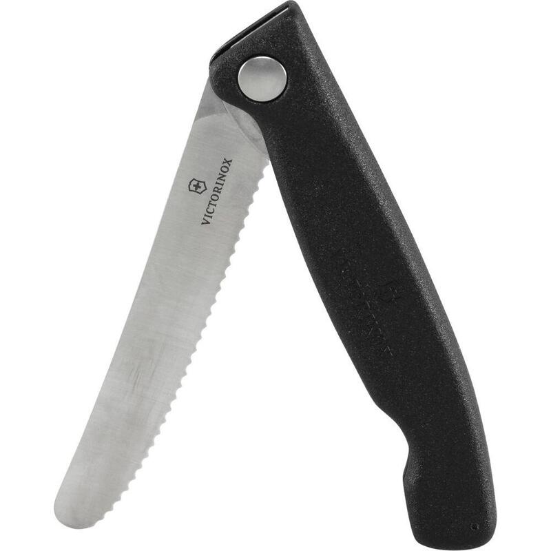 Victorinox Swiss Classic Faltbares Gemüsemesser Schwarz