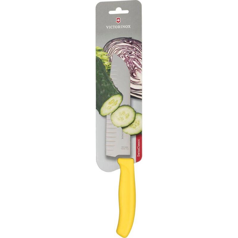 Victorinox Swiss Classic Santokumesser 17cm Gelb