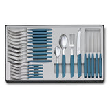 Victorinox Swiss Modern Besteck-Set 24 Tlg. Blau