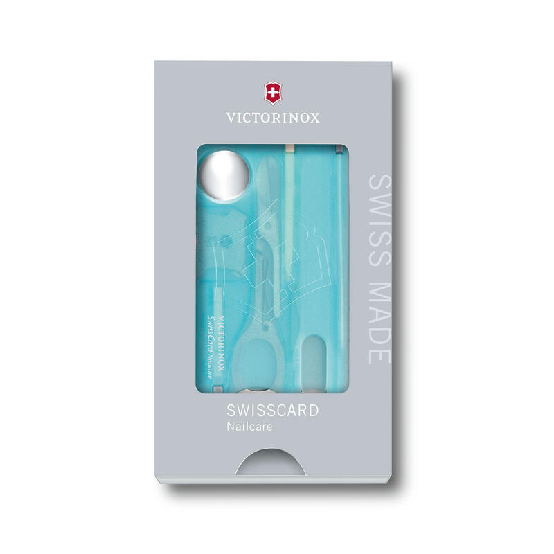 Victorinox V-0.72 40.T21 Taschenwerkzeug Swisscard Nailcare, Hellblau