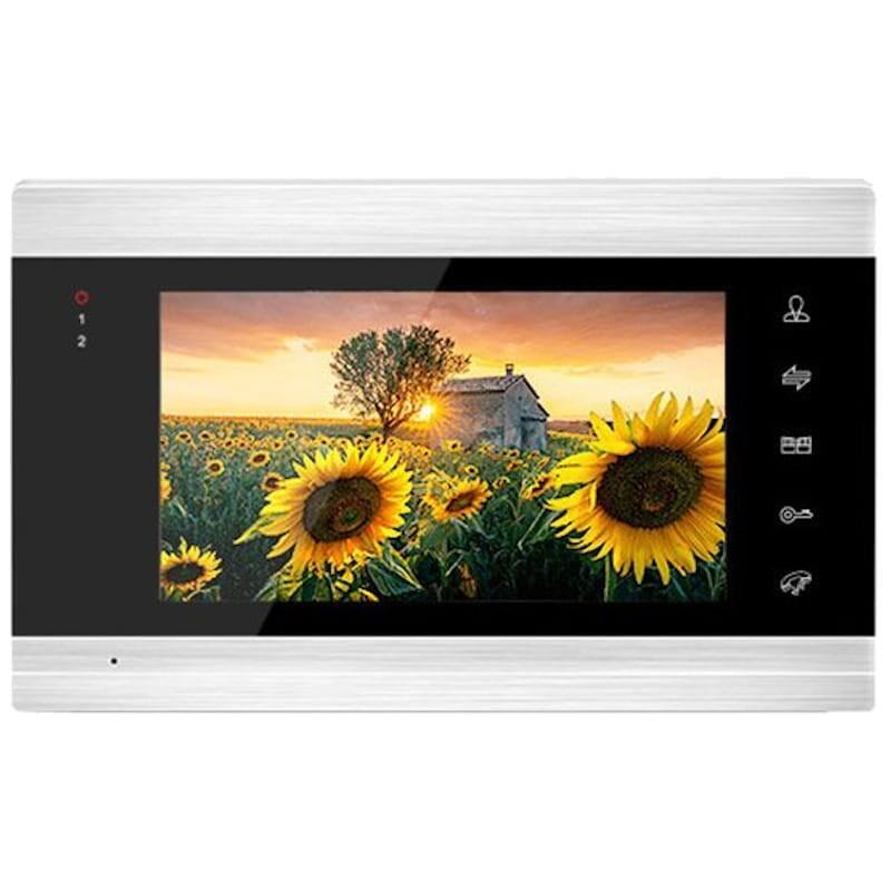 Videoportero Wifi Inalámbrico S.Smart 86706em Negro/Plata