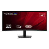 Viewsonic Va3420c 34" Uwqhd Led 21:9 120hz 300nits 1ms Hdmi Dp Usb-C 2x2.5w Speakers