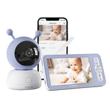 Vigilabebés  Boifun 2s 2k 5'' Wifi Bidireccional Blanco