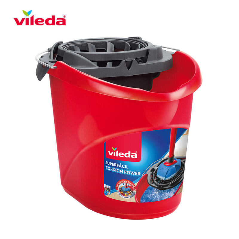 Vileda Cubo De Fregar Escurrefacil 10l Rojo