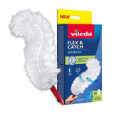 Vileda Flex & Catch Staubwedel Mit Kurzem Stiel + 1 Einsatz