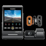 Viofo A229 Pro Tele 3ch Dashcam 4k+2k+1080p 3 Canales Wifi 5 Ghz 140°