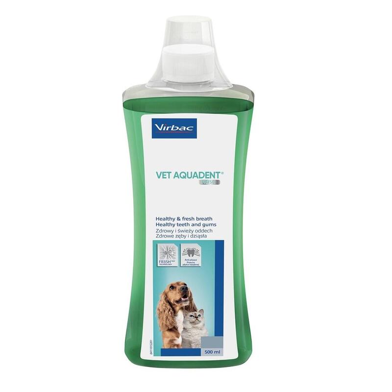 Virbac Vet Aquadent Líquido De Higiene Bucal 500ml
