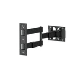Visaro Wma75 Full Motion Tv Wall Mount For 43"-75" Tvs, Black