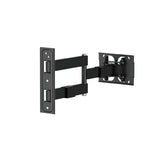 Visaro Wma75 Full Motion Tv Wall Mount For 43"-75" Tvs, Black