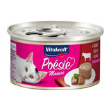 Vitakraft Poésie Mousse Beef - Wet Cat Food - 85g