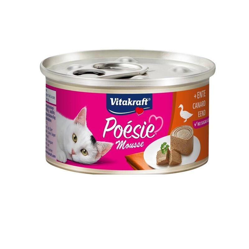 Vitakraft Poésie Mousse Duck - Wet Cat Food - 85g