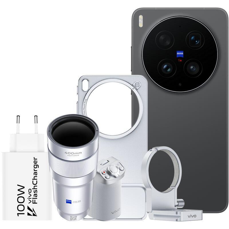 Vivo Bundle X300 Ultra Volcano Black 1tb 16gb Ram 6.82" Amoled Snapdragon 8 Elite Gen 5 6600 Mah